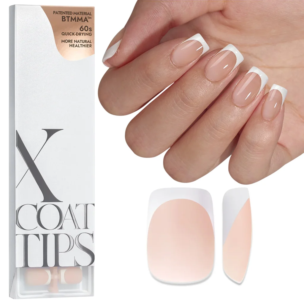 Image XCOATTIPS® French – Short Square (BTArtBox / Nail Tips)