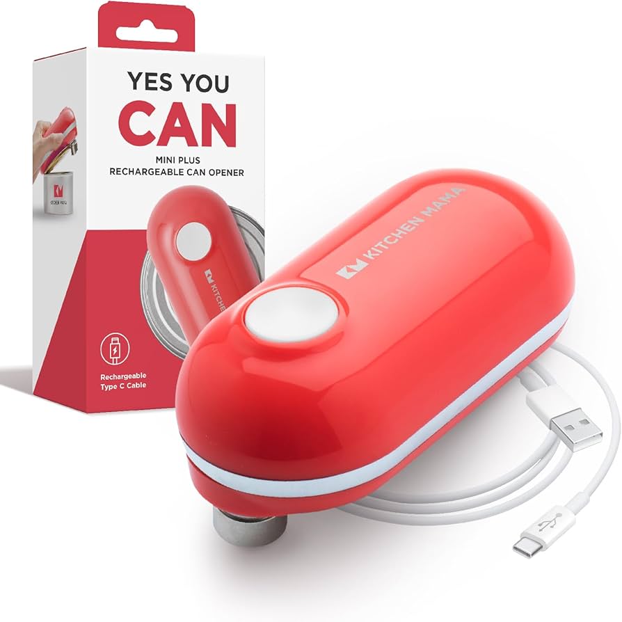 Mini Plus Electric Can Opener – Rechargeable & Portable