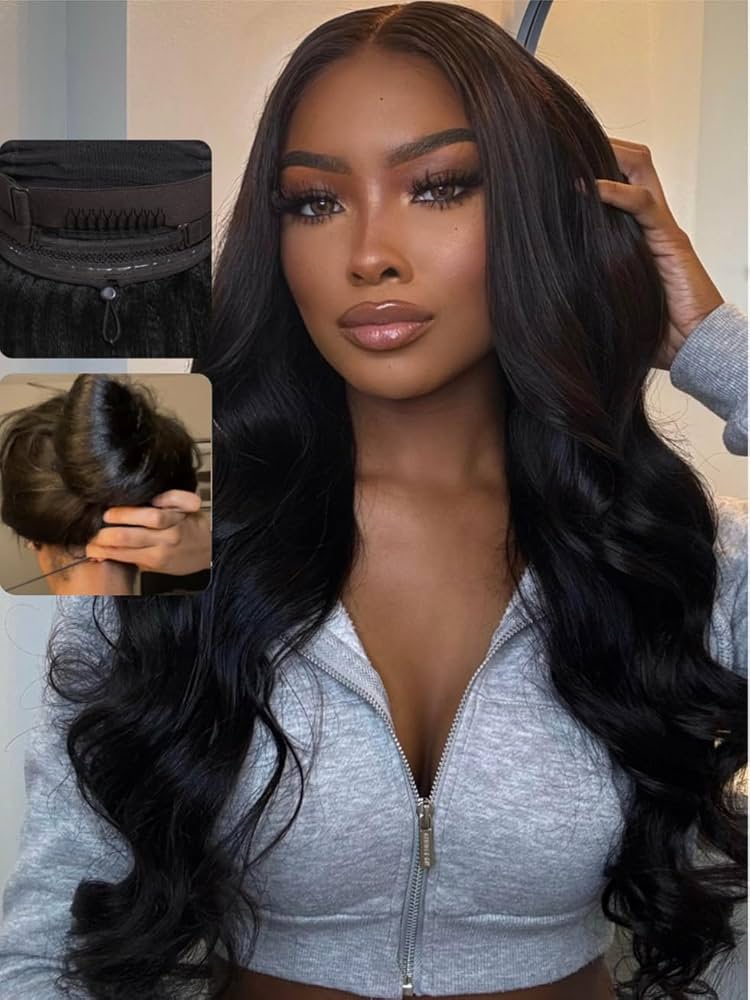 Image UNice 13x4 Pre-Everything™ HD Lace & Transparent Lace Front Pull-And-Go 3D Body Wave Wig