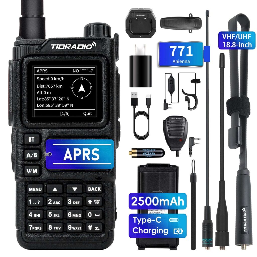 imgae TD-H9 10W Bluetooth APRS GPS Radio Handheld